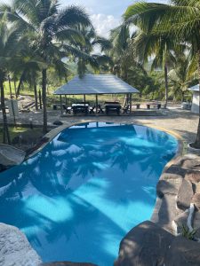 น้ำตกจำลองปรับปรุงใหม่เสร็จเรียบร้อยแล้วค่ะ